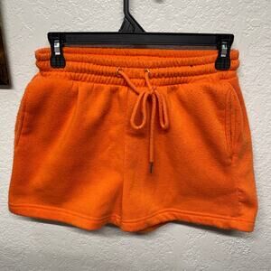 Love Streak Women’s Large Orange Sweat Shorts